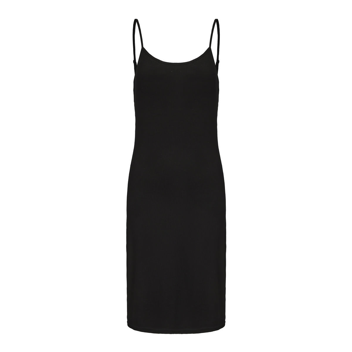 Spaghetti Strap Bodycon Dress With Built In Shapewear